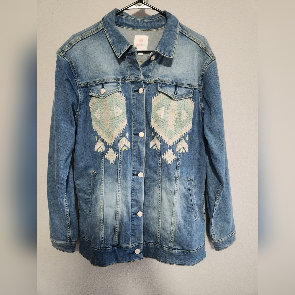 LuLaroe Jean Jacket Jaxon